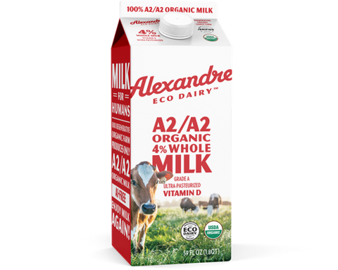 Alexandre Family Farms Organic A2 4% Milk