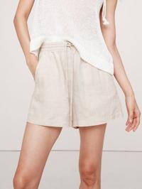 Banana Republic Linen Pull-On 4 Inch Short