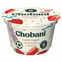 Chobani Greek Yogurt Strawberry on the Bottom