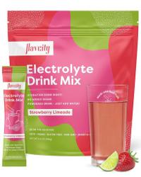 FlavCity Strawberry Limeade Electrolyte Mix