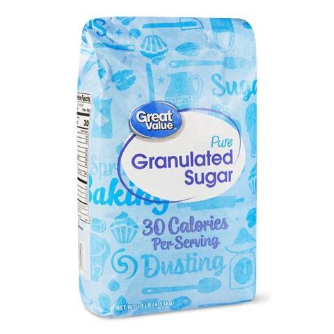 Great Value Pure Granulated Sugar