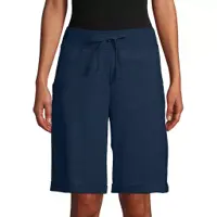 Hanes Women's French Terry Bermuda Shorts, 11"