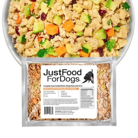 JustFoodForDogs Turkey & Whole Wheat Macaroni Recipe
