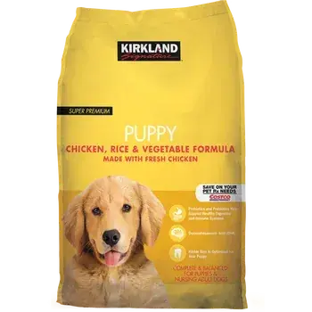 Kirkland Signature Puppy Chicken Rice & Vegetable Formula Bag