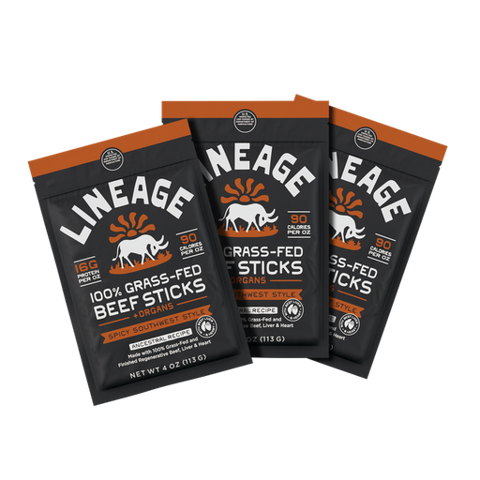 Lineage Provisions Beef Sticks