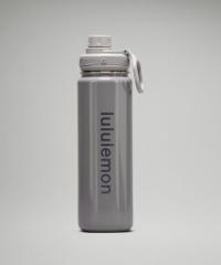 Lululemon Water Bottle Clear Grey