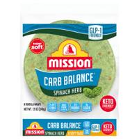 Mission Carb Balance Spinach Herb Tortilla Wraps