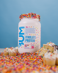 RAW CBUM Itholate Protein Birthday Cake