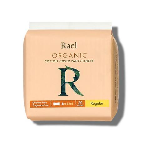 Rael Organic Cotton Cover Panty Liners Regular