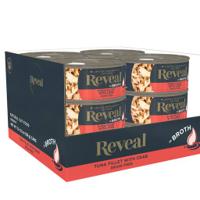 Reveal Pet Food Reveal Natural Wet Cat Food Tuna Fillet with Crab in Broth