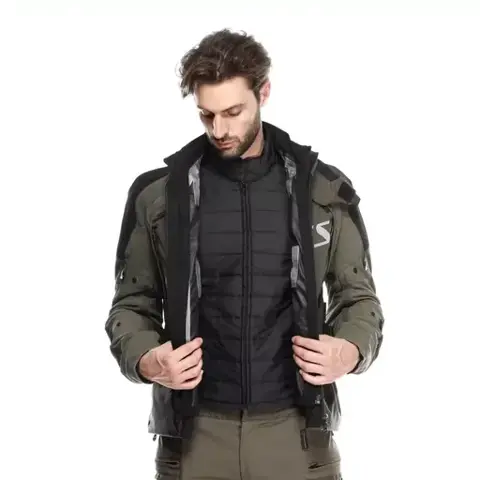 Shein Men's Thermal Waterproof Motorcycle Jacket
