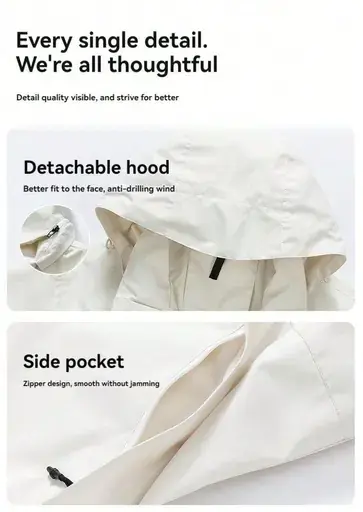 Shein Women's Outdoor Windproof Jacket