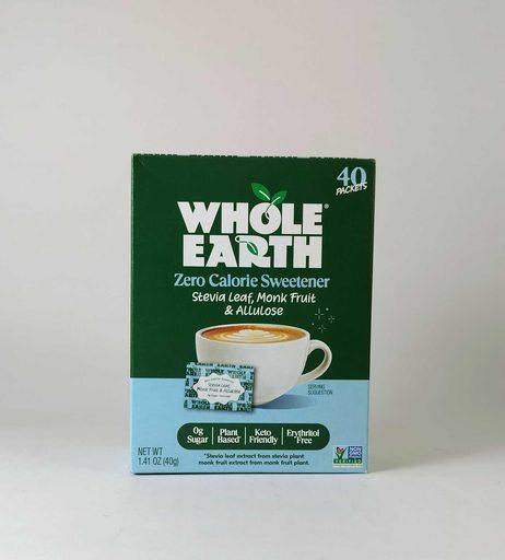 Whole Earth Zero Calorie Sweetener Stevia Leaf Monk Fruit & Allulose
