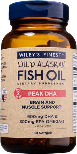 Wiley's Finest Wild Alaskan Fish Oil General Wellness Support