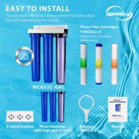 iSpring WCB32C-GAC Whole House Water Filter System