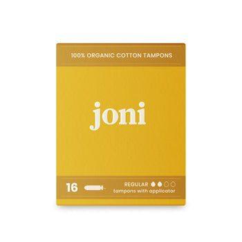 joni Organic Cotton Tampons Regular