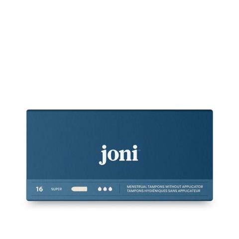 joni Organic Cotton Tampons Super