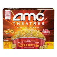 AMC Theatres Extra Butter Microwave Popcorn