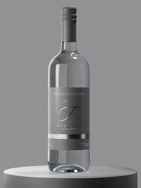 Acqua Filette Gently Sparklin Glass Bottle