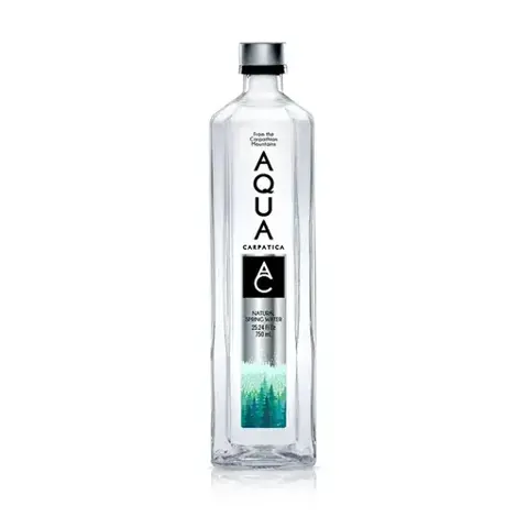 Aqua Carpatica Spring Water Glass Bottle
