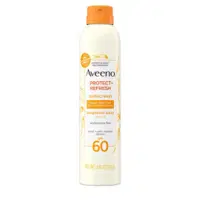 Aveeno Protect + Refresh Sunscreen Broad Spectrum Body Spray SPF 60