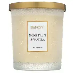BELLEVUE Luxury Candles Monk Fruit & Vanilla
