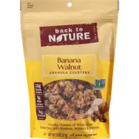 Back to Nature Banana Walnut Granola Clusters