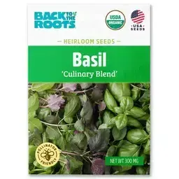 Back to the Roots Basil Culinary Blend
