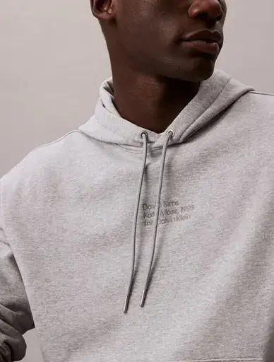 Calvin Klein Kate Moss Fleece Graphic Hoodie