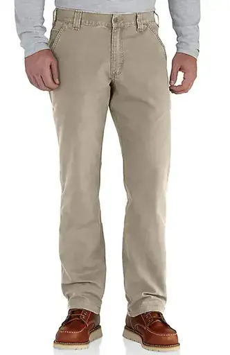 Carhartt Relaxed Straight Rigby Canvas Dungaree Work Pants