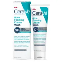 CeraVe Acne Foaming Cream Wash (10% Benzoyl Peroxide)