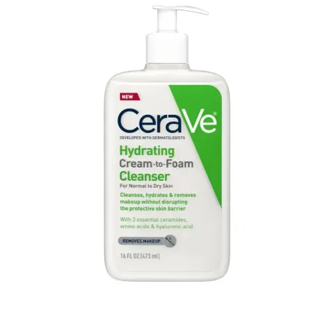 CeraVe Hydrating Cream-to-Foam Cleanser