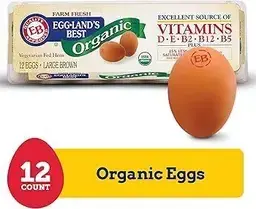 Cobblestone Best Organic Large Brown Eggs