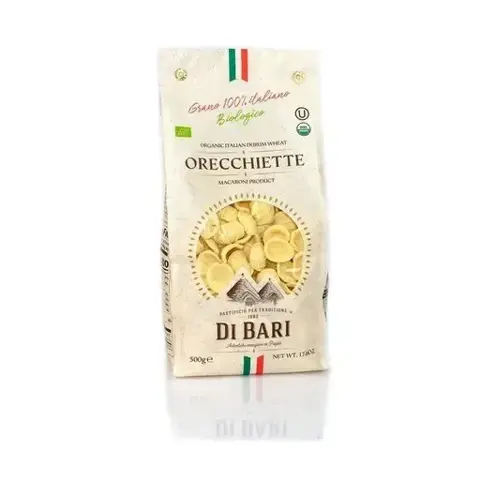 DI BARI Orecchiette Organic Italian Durum Wheat
