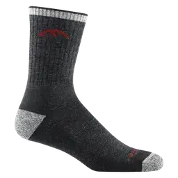 Darn Tough Vermont Mens Hiker Micro Crew Midweight Hiking Sock Black
