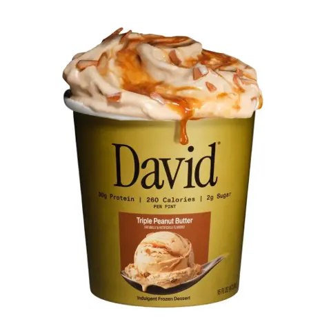 David Triple Peanut Butter Indulgent Frozen Dessert