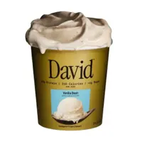 David Vanilla Bean Indulgent Frozen Dessert