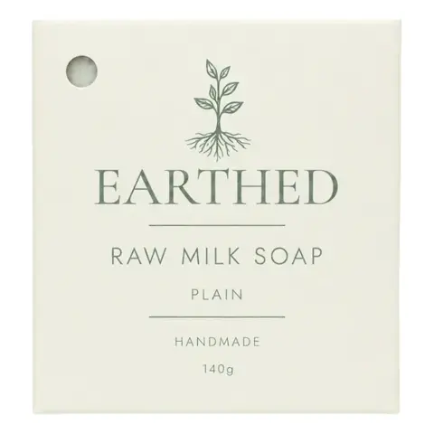 Earthed Raw Milk Soap (Plain)