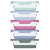 Ello 10-Piece Glass Meal Prep Container Set