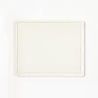 Figmint 11"x14" Nonslip Recycled Poly Cutting Board Cream