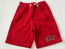 GAP VintageSoft Gap Logo Sweat Shorts (Modern Red)