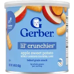 Gerber Lil Crunchies Apple Sweet Potato