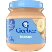 Gerber Organic Baby Food Puree Banana