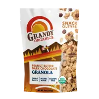 Grandy Organics Peanut Butter Dark Chocolate Granola