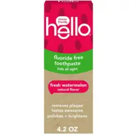hello Kids Fluoride Free Toothpaste Fresh Watermelon