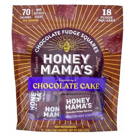 Honey Mama's Chocolate Cake Chocolate Fudge Squares