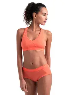 Icebreaker Sprite Racerback Bra Rust