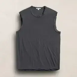 James Perse La Muscle Tank Magma Pigment