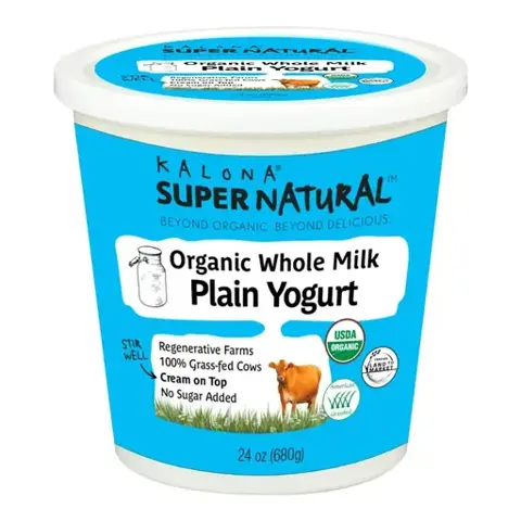 Kalona SuperNatural Organic Plain Yogurt