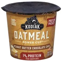Kodiak Oatmeal Power Cup Peanut Butter Chocolate Chip